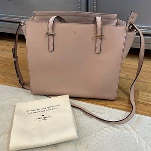 Blush/nude pink Kate Spade bag